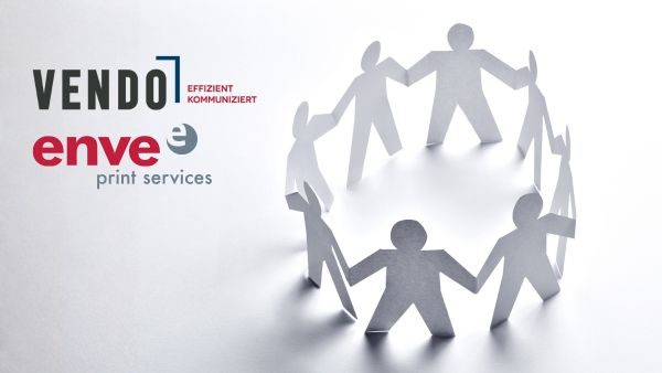 VENDO und enve print services starten gemeinsam durch