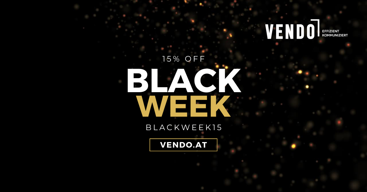 Blackweek bei VENDO