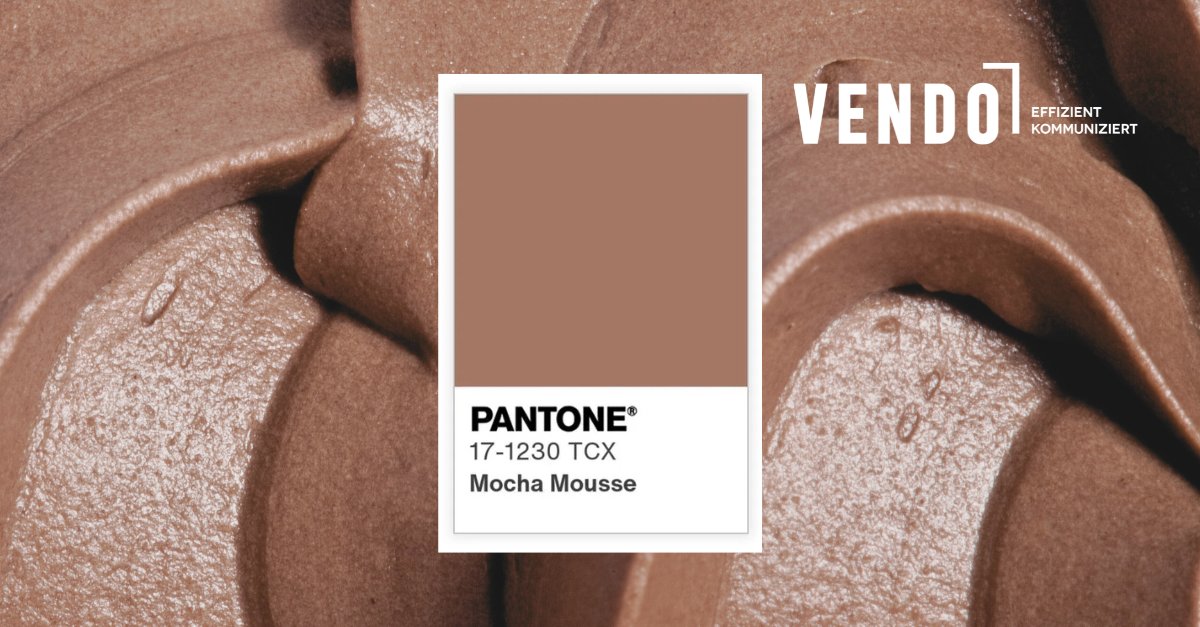 Pantone-Farbe des Jahres 2025: Mocha Mousse