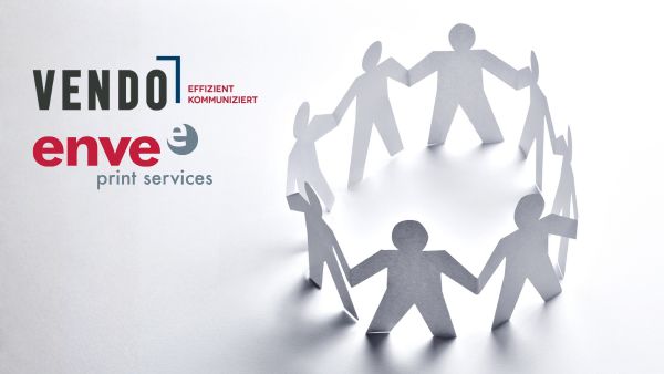 VENDO und enve print services starten gemeinsam durch