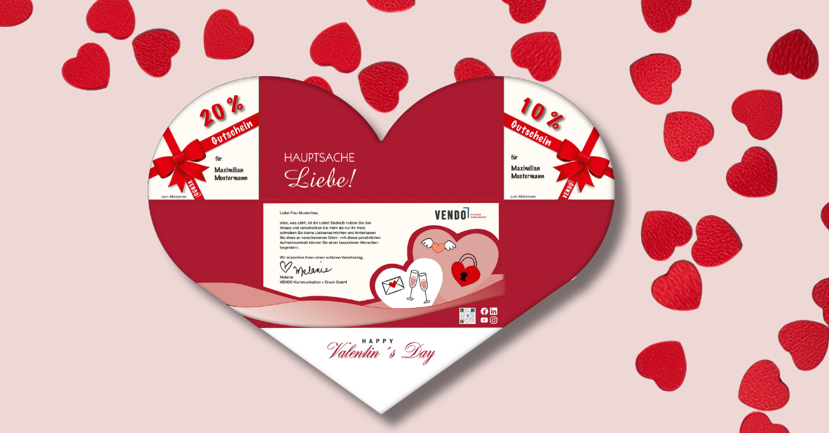 Liebe im Briefkasten - Mit unseren einzigartigen Valentinstags-Mailings begeistern Sie Ihre Kunden