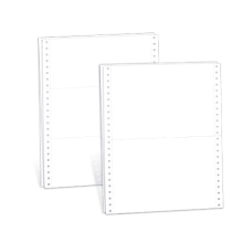 Durchschreibegarnitur blanko 3-fach 240 x 152,4