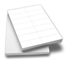 Etikettenpapier A4 zum Bedrucken Aufkleber im Format 105 x 42,30 mm