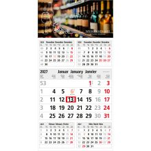 5-Monatskalender Einblatt Commerce 5 Post A