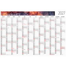 Wandplaner Cosmos 841 × 594 mm Jan. – Dez.