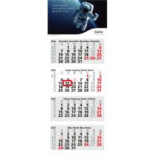 4-Monatskalender Mehrblock Forum Light 4