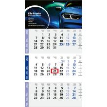 3-Monatskalender Einblatt Logic 3 Post A