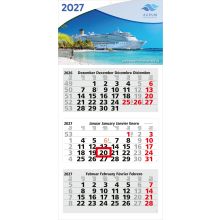 3-Monatskalender Mehrblock Medium Light 3