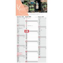 3-Monatskalender Einblatt Spectrum 3