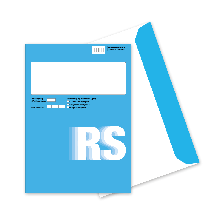 RS-Hybridkuvert C4 mit Fenster