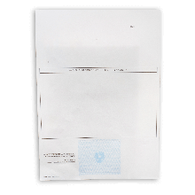 Semesteretikett F2/ADV Briefpapier A4 hoch mit Etikett