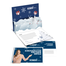 Selfmailer mit 2-fach Pop-Up