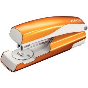 LEITZ Hefter 5502 New NeXXt WOW 30 Blatt aus Metall metallic orange