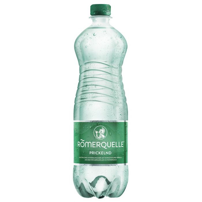 Romerquelle Mineralwasser Prickelnd 6 Flaschen A 1 Liter