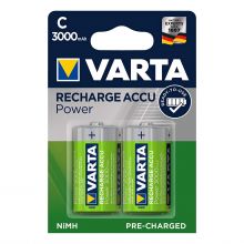 VARTA Batterie Recharge Accu Power 2 Stück C 3000 mAh