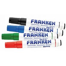 FRANKEN Kombi-Whiteboardmarker Z1703 4 Stück 1-3 mm mehrere Farben