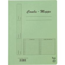 BENE Comba-Mappe 111000 A4 Karton grün