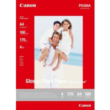 CANON Fotopapier A4 170 g/m2 100 Blatt weiß
