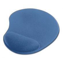 EDNET Mauspad mit Handballenauflage blau
