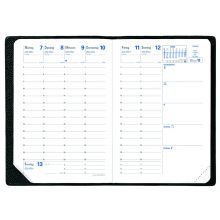 QUO VADIS Kalender Geschäftbus 10 x 15 cm 1 Woche auf 2 Seiten 2019 sortiert