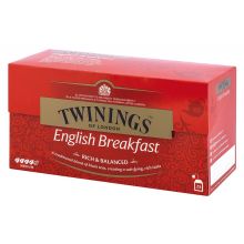TWININGS Schwarzer Tee English Breakfest 25 Beutel