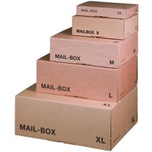 SMARTBOX Versandkarton Mail-Box L braun