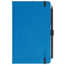 LEYKAM ALPINA Notizbuch G-Notes 111 13 x 21 cm 160 Blatt liniert Hardcover blau