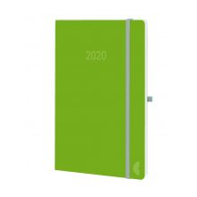 AVERY ZWECKFORM Buchkalender Chronobook 50780 DIN A5 128 Blatt Wochenplan mit Softcover für 2020 moosgrün