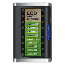 VARTA Ladegerät LCD Multi Charger schwarz