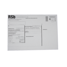 RSb-Etikett A5 quer maschinenfähig ECO