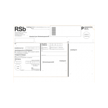 RSb-Etikett maschinenfähig
Porto-optimiertes Etikett für RSb Briefe