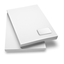 Briefpapier 120g neutral mit integrierter Karte
Format DIN A4, laserpersonalisierbar