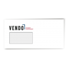 Kuvert C6/5 bedruckt-Fenster links-ASK außenliegende Seitenklappen-nassklebend