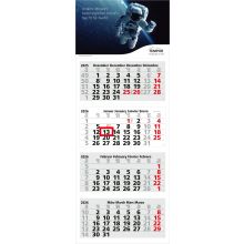 4-Monatskalender Mehrblock Forum Light 4
