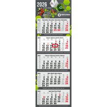 5-Monatskalender Mehrblock Penta Light 5