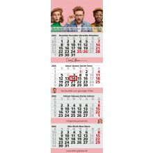 4-Monatskalender Mehrblock Quadro 4 Post
