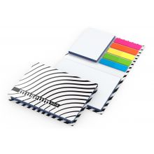 Haftnotiz-Set Budapest 50/50 Haftzettel weiß Farbschnitt