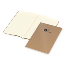 Notizbuch Copy-Book Seiten cremefarben Naturkarton-Softcover farbig