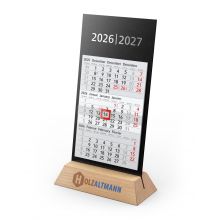 Tischkalender Desktop Wood 3