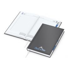 Tageskalender Manager Monatsregister Mo.–So. je 1 Seite Kunstleder-Hardcover