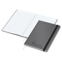 Notizbuch Hardcover Smart-Book Gummiband breit