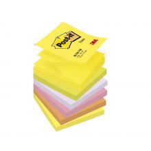 POST-IT® Haftnotizen Z-Notes R330NR 6 Blöcke à 100 Blatt 76 x 76 mm mehrfarbig