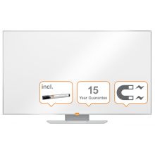 NOBO Whiteboard Widescreen NanoClean™ mit Stahloberfläche 123 x 70cm (55") weiß
