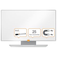 NOBO Whiteboard Widescreen NanoClean™ mit Emailleoberfläche 72 x 41cm (32") weiß