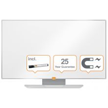 NOBO Whiteboard Widescreen NanoClean™ mit Emailleoberfläche 90 x 51cm (40") weiß