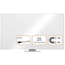 NOBO Whiteboard Widescreen NanoClean™ mit Emailleoberfläche 189 x 107cm (85") weiß