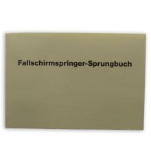 Fallschirmspringer-Sprungbuch
