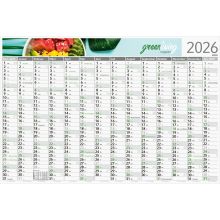 Wandplaner Horizont RECYCLING 980 × 660 mm Dez. Vorjahr – Jan. Folgejahr