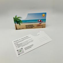 Postkarte mit Stanze