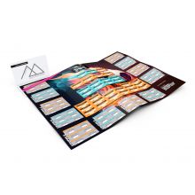 WM-Card RECYCLING Spielplan Fußball-WM 2026 ausfaltbar mit Umschlag